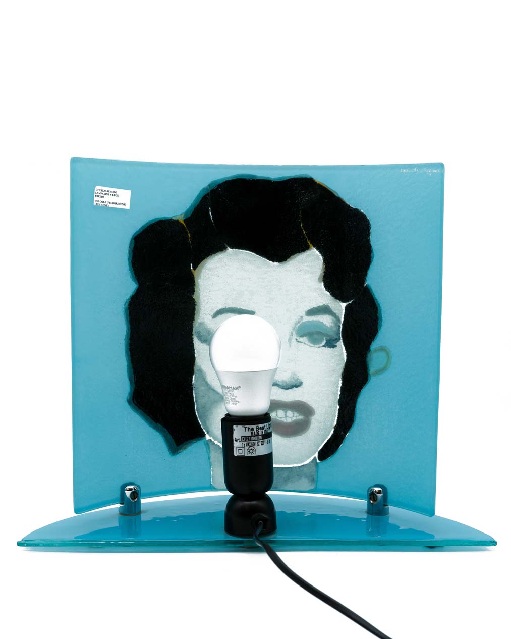 Sebino Glass | Marlyn Monroe Lamp | Large