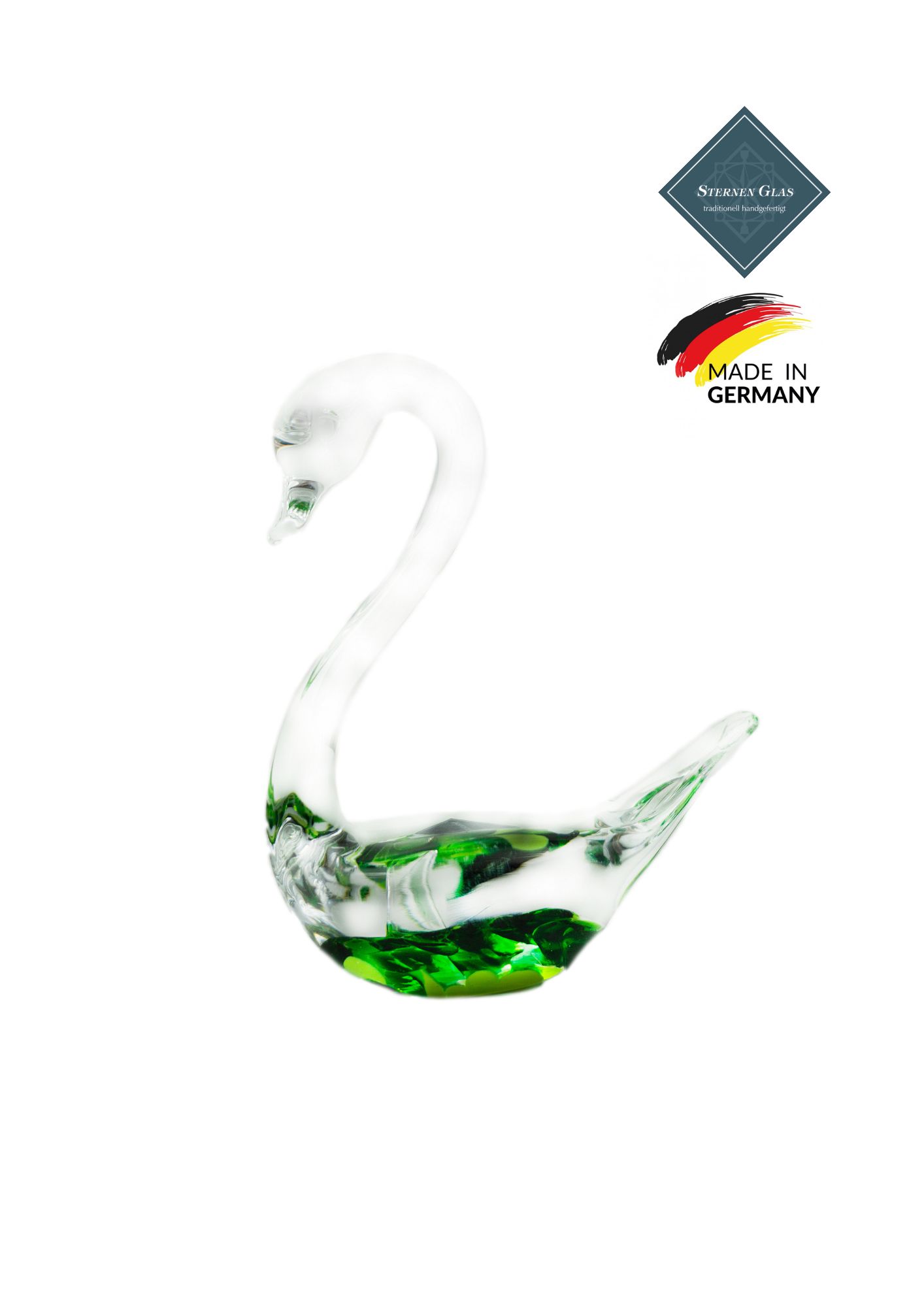 STERNEN GLAS | Swan | Green