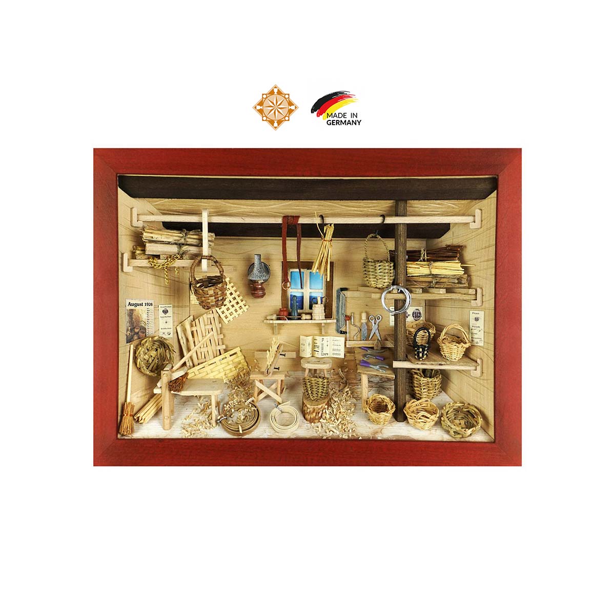 3D Wooden Picture | Basket Shop