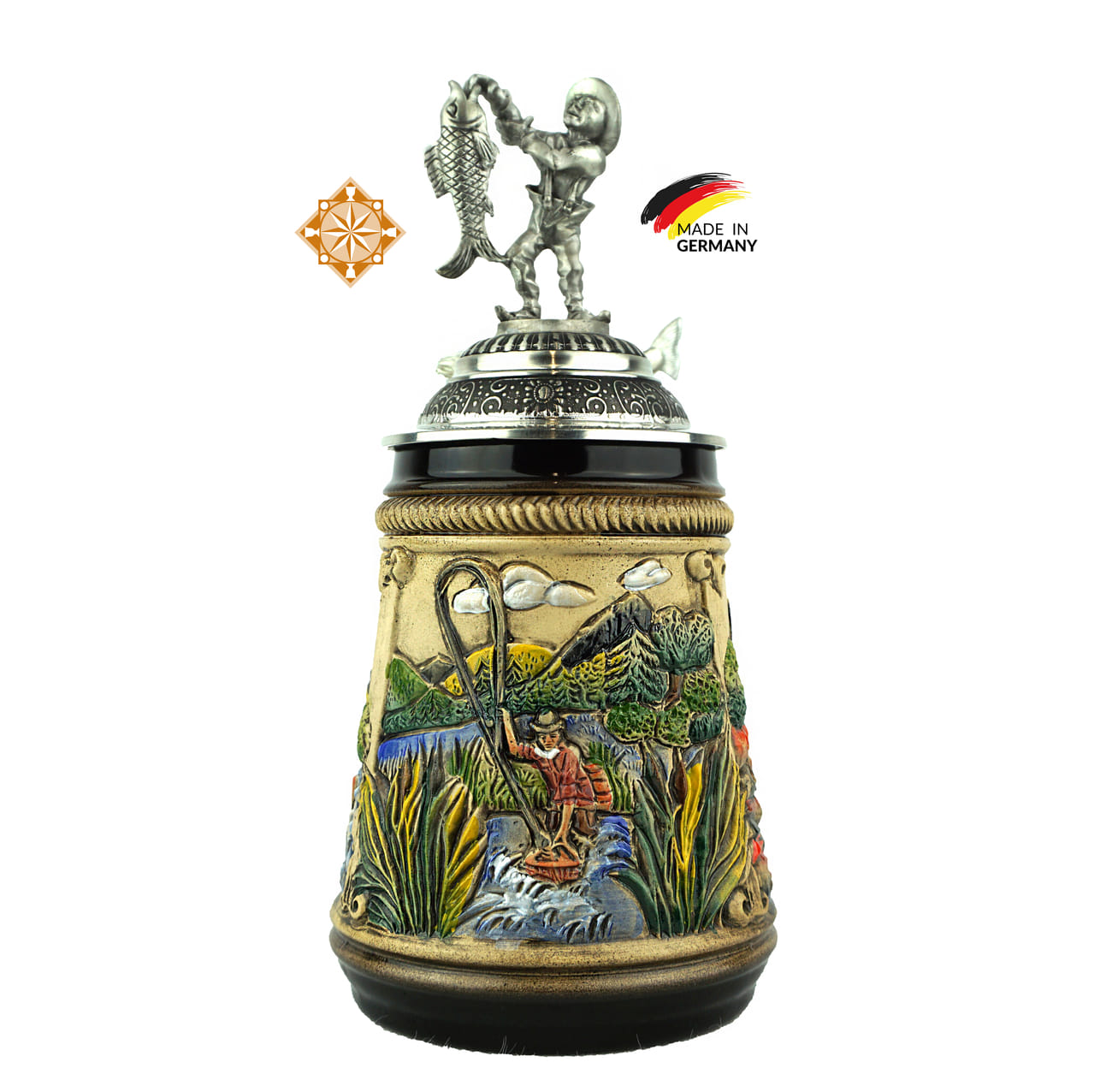 Beer Stein | Fisherman