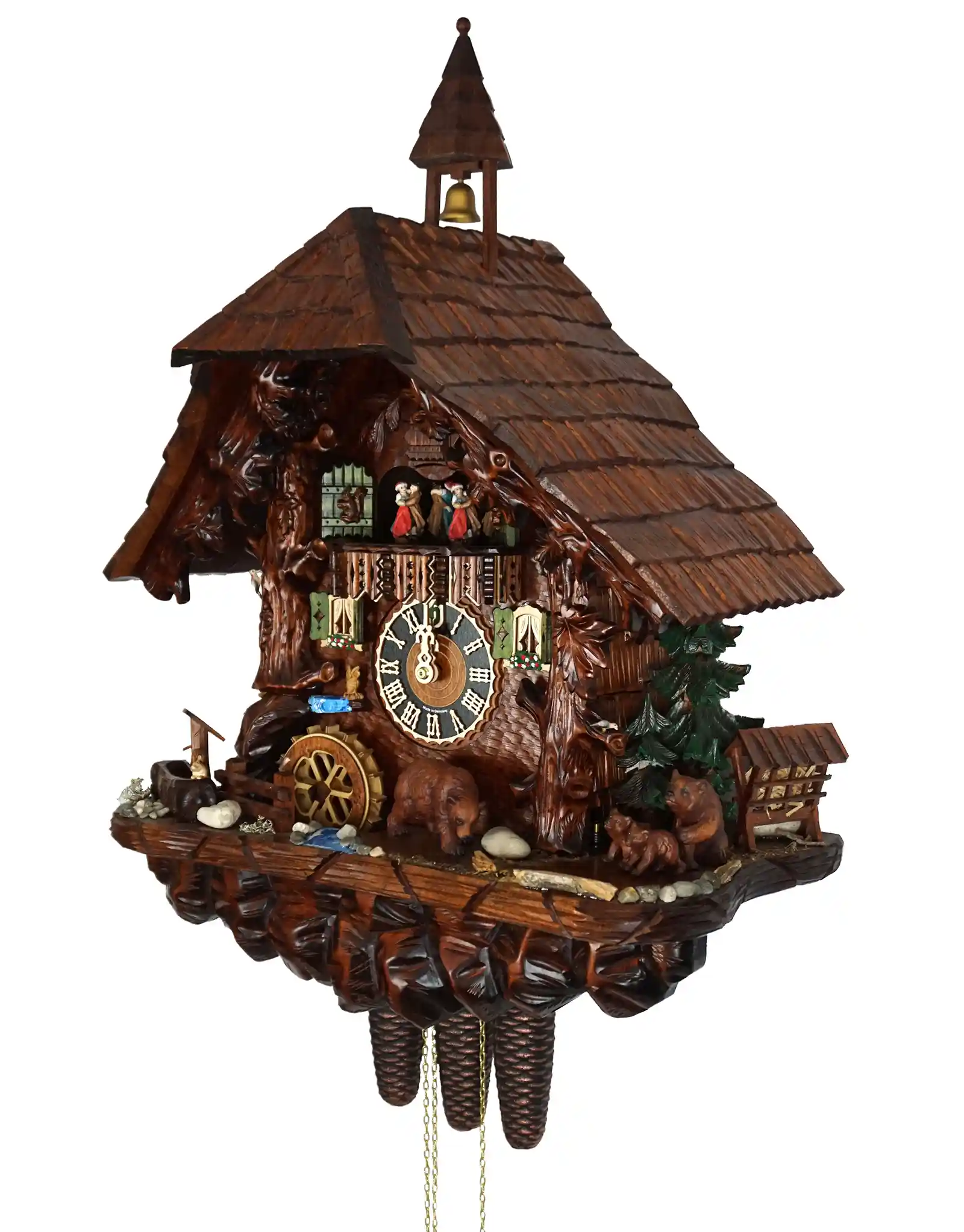 Cuckoo Clock | Bears | 8 Day Movement | Music