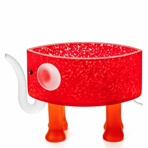 Borowski | Elephant Ben Bowl | Red